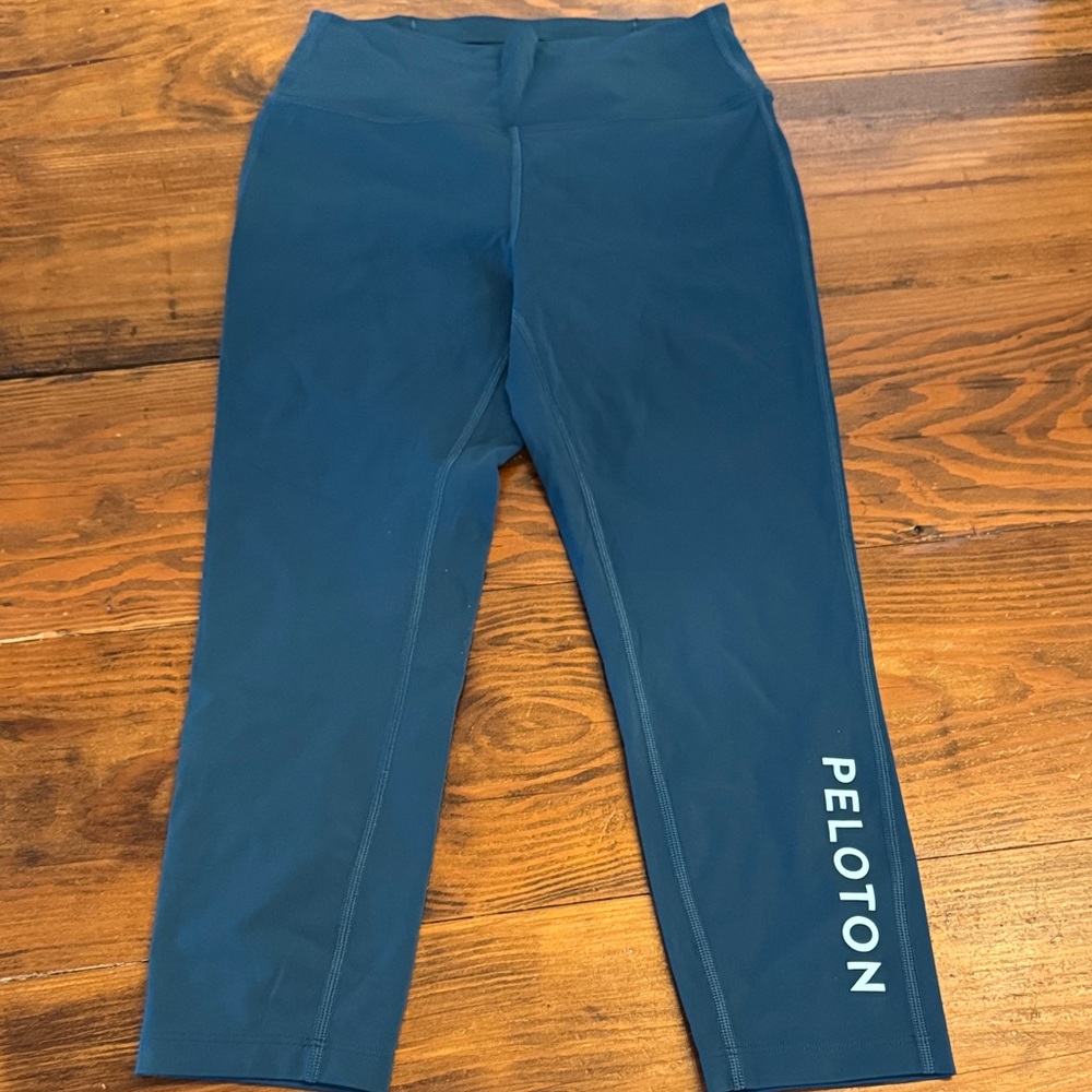 Peloton Kids Teal Leggings